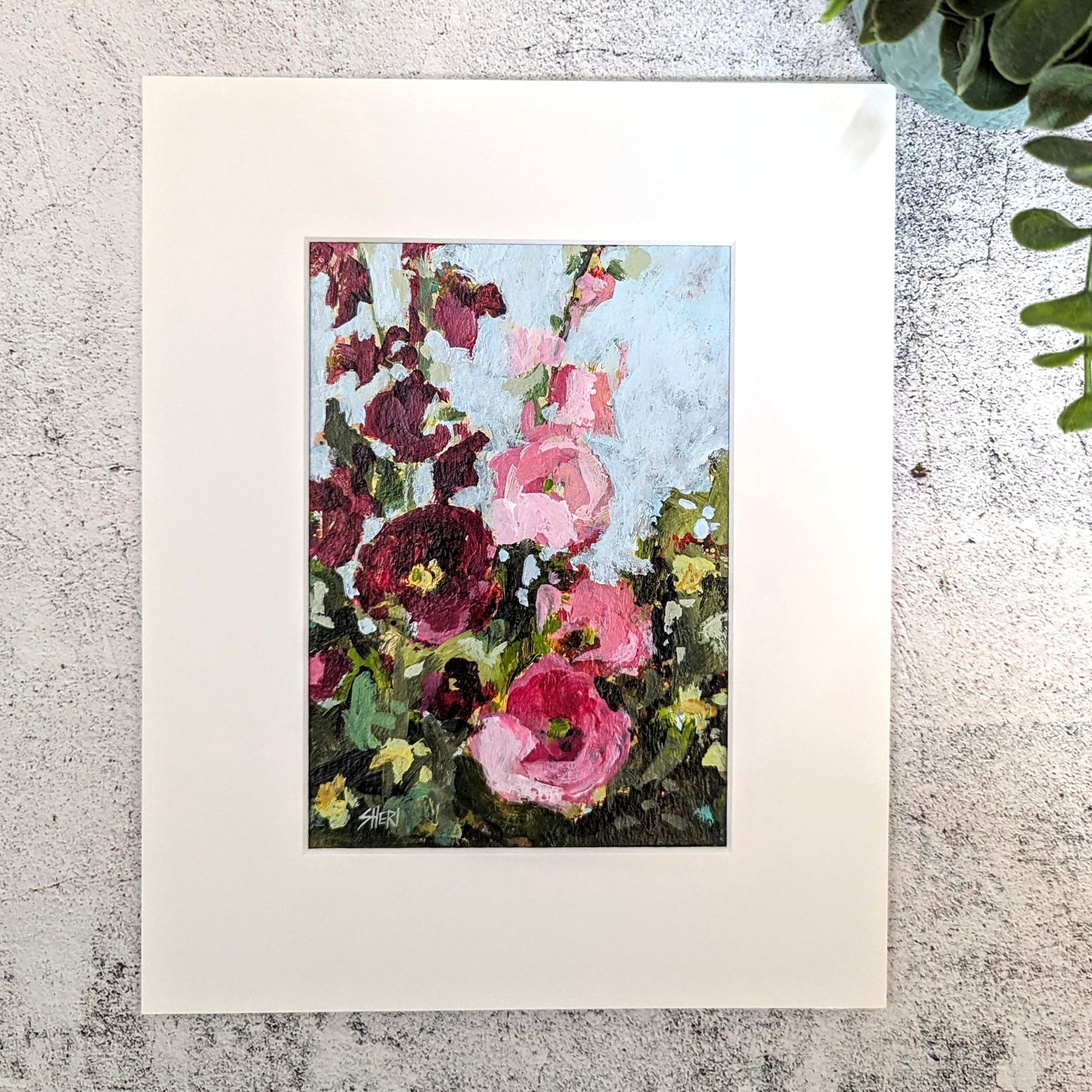 5x7 Floral Painting 15 | Sheri East